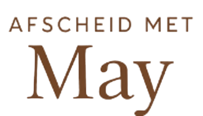 Afscheid met May Logo
